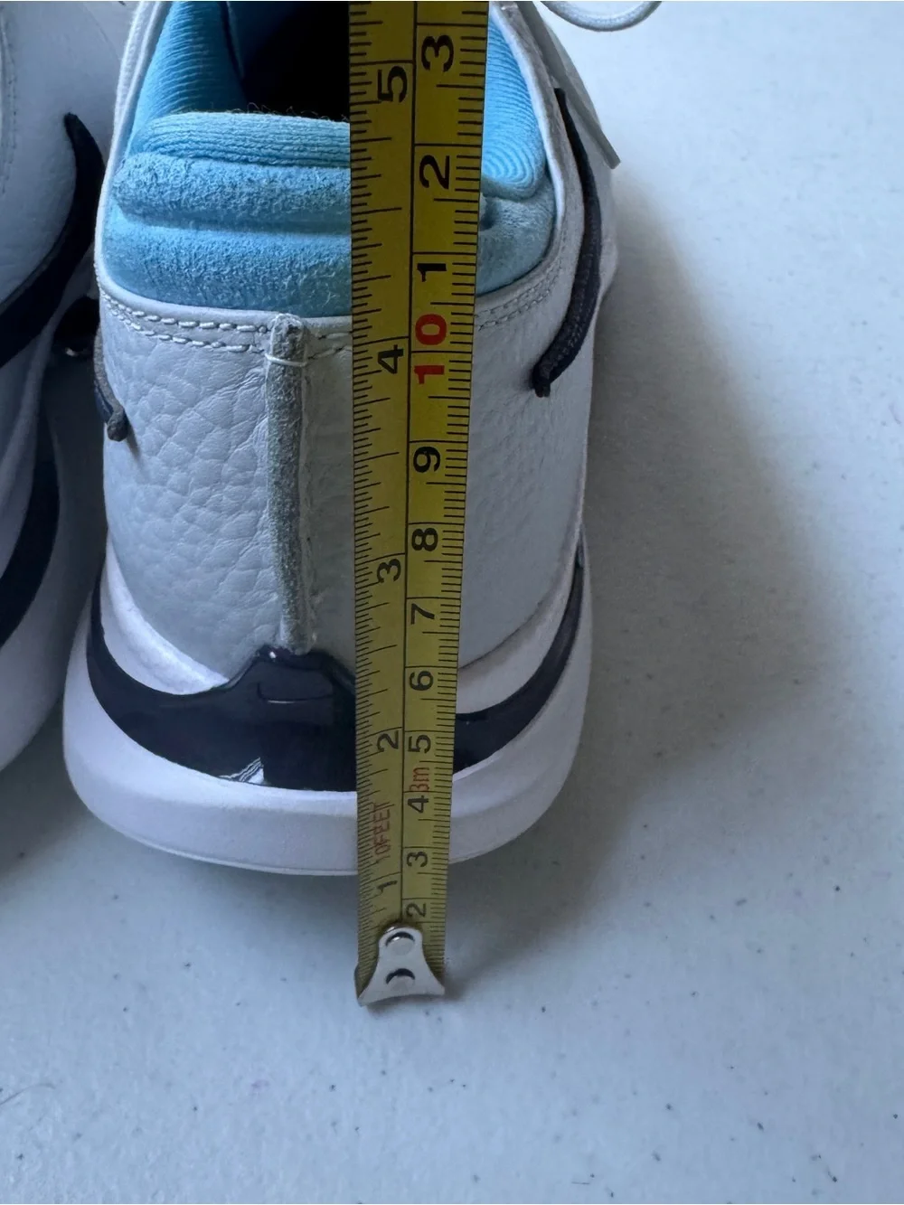 NIKE Air Zoom Victory Tour 3 Pure Platinum Lt Grey Blue Golf Shoes Mens 7